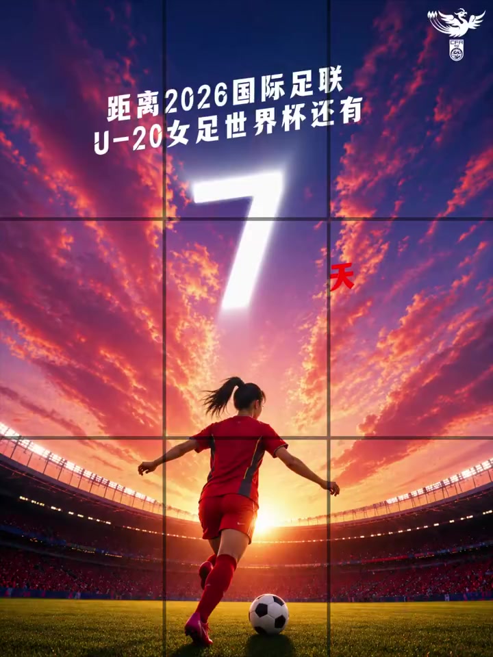 ⏰距离U20女足世界杯中国队首战还有7天!