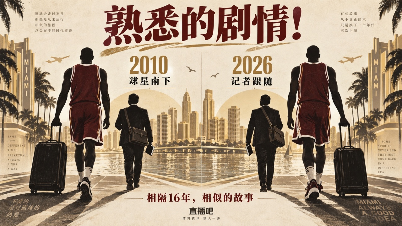 熟悉的剧情!鹿记紧随字母哥南下 文胖当年也跟詹姆斯奔赴迈阿密 熟悉的剧情!鹿记紧随字母哥南下 文胖当年也跟詹姆斯奔赴迈阿密