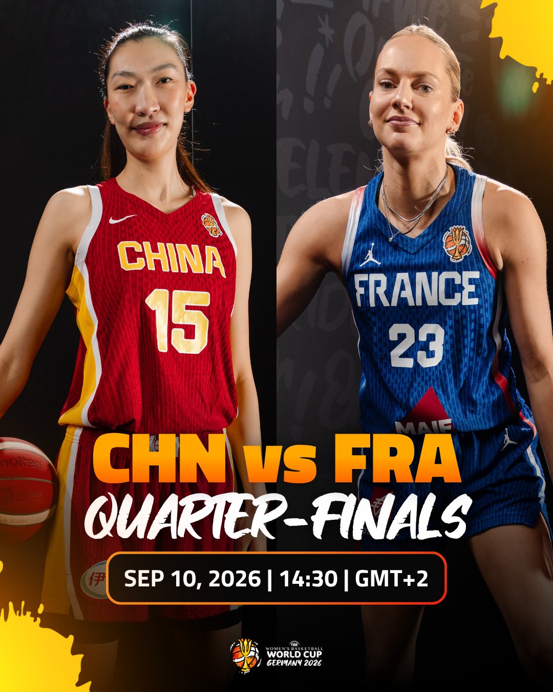 🔥女篮世界杯8强出炉:中国vs法国 美国vs匈牙利 西班牙vs澳洲 🔥女篮世界杯8强出炉:中国vs法国 美国vs匈牙利 西班牙vs澳洲